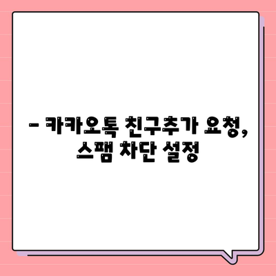 카카오톡 보안설정