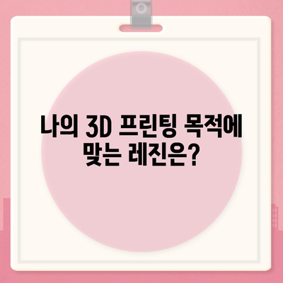 레진 가격 비교분석| 어떤 레진이 나에게 맞을까? | 3D 프린팅, 레진 종류, 가격 비교, 추천