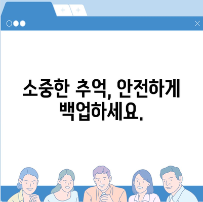 카카오톡 대화백업