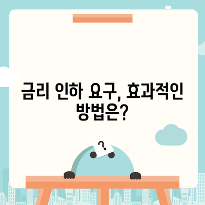 대출 금리인하요구권, 성공적인 행사를 위한 완벽 가이드 | 금리인하, 요구권 행사, 대출, 성공 전략