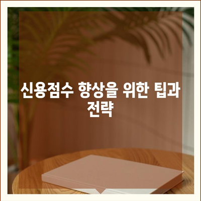 카카오뱅크 비상금대출 신청 시 신용점수 유의사항과 팁 | 비상금대출, 신용관리, 대출조건"