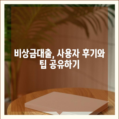 카카오뱅크 비상금대출 조건 완벽 가이드 | 비상금 대출, 조건, 신청 방법, 카카오뱅크