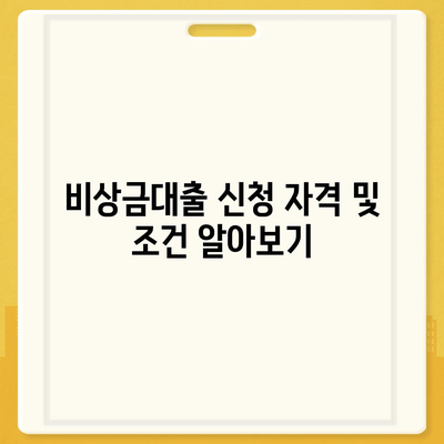 카카오뱅크 비상금대출 신청 방법 및 조건 완벽 가이드 | 대출, 금융, 카카오뱅크