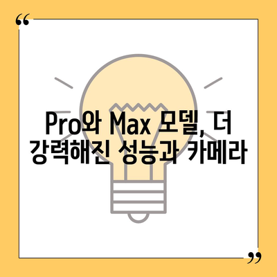 아이폰 16 시리즈 변화점 | 화면이 커진 Pro와 Max