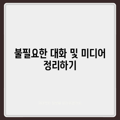 카카오톡 데이터관리를 효율적으로 하는 5가지 팁 | 카카오톡, 데이터 백업, 개인 정보 보호"