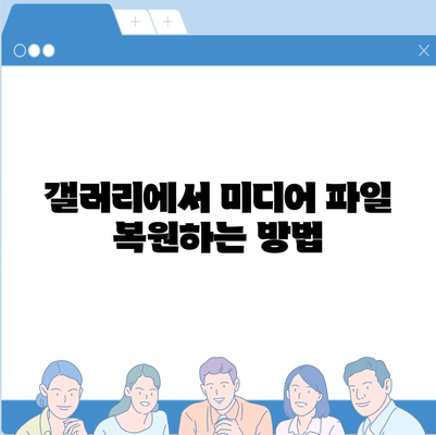 카카오톡 복원 방법| 삭제된 대화 및 미디어 파일을 복구하는 5가지 팁 | 카카오톡, 데이터 복원, 모바일 메신저