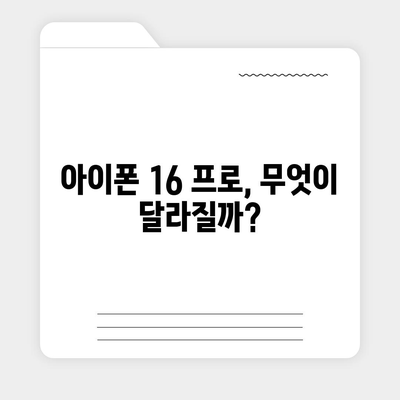 아이폰16 프로 출시일, 디자인 변경, 가격 정보, 한국 1차 출시국 추측