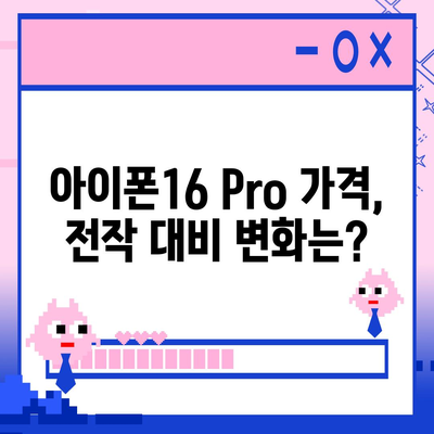 아이폰16 한국 1차 출시국의 확정과 Pro 가격 및 디스플레이 정보