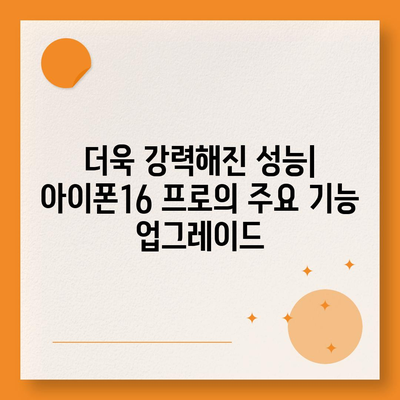 아이폰16 프로의 출시일, 디자인, 기타 변화