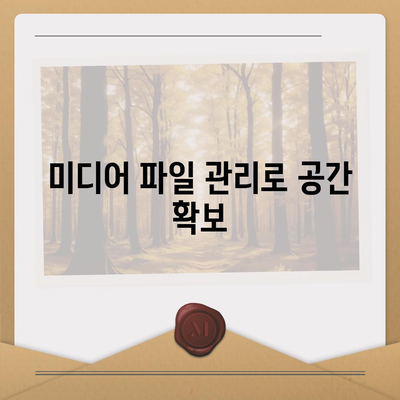 카카오톡 저장공간 관리 방법| 효율적으로 용량 늘리기 팁 | 카카오톡, 저장공간, 데이터 관리