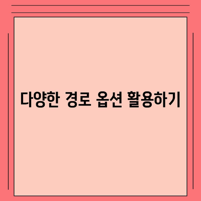 카카오맵을 활용한 완벽한 길찾기 방법 | 카카오맵, 길찾기, 지도 서비스