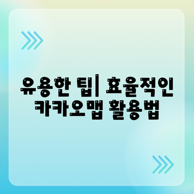 카카오맵 PC버전 사용법| 기본 기능 및 유용한 팁 공개 | 카카오맵, PC 이용 가이드, 지도 서비스"