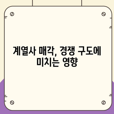 카카오 계열사 매각의 사업 전망 분석 | 경제 영향, 시장 변화, 전략적 접근