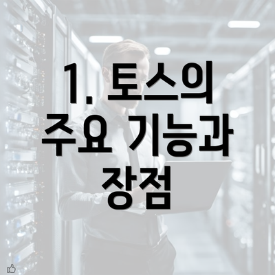 1. 토스의 주요 기능과 장점