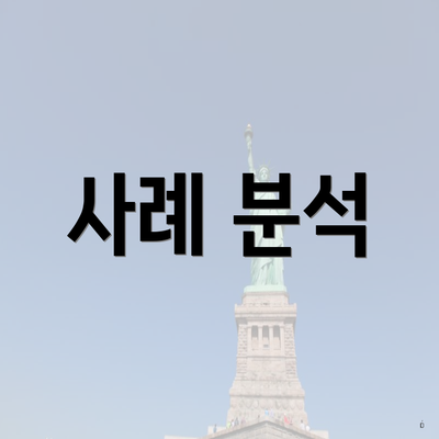 사례 분석