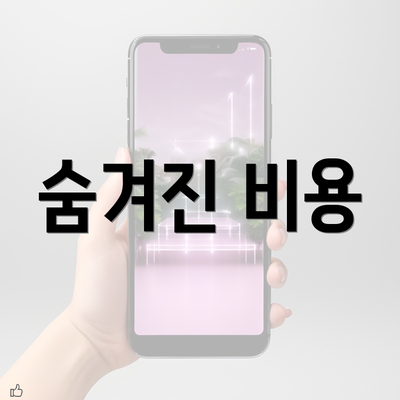 숨겨진 비용