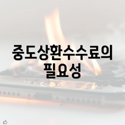 중도상환수수료의 필요성