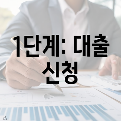 1단계: 대출 신청