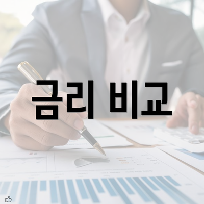 금리 비교