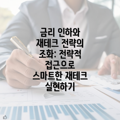 금리 인하와 재테크 전략의 조화: 전략적 접근으로 스마트한 재테크 실현하기