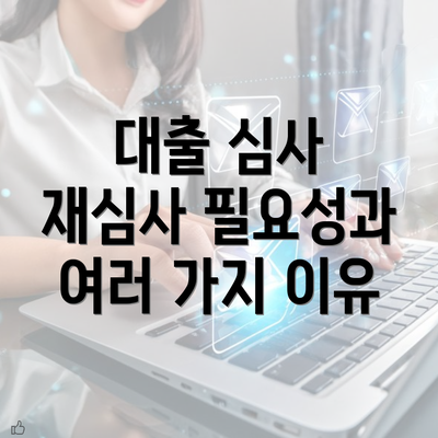 대출 심사 재심사 필요성과 여러 가지 이유