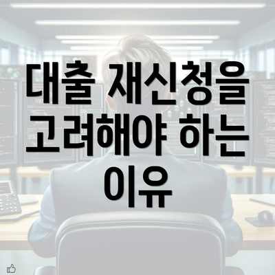 대출 재신청을 고려해야 하는 이유