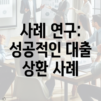 사례 연구: 성공적인 대출 상환 사례