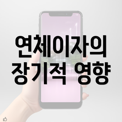 연체이자의 장기적 영향