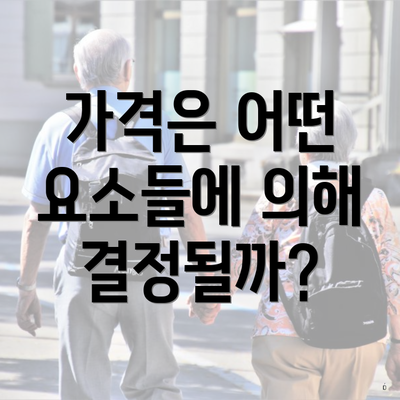 가격은 어떤 요소들에 의해 결정될까?