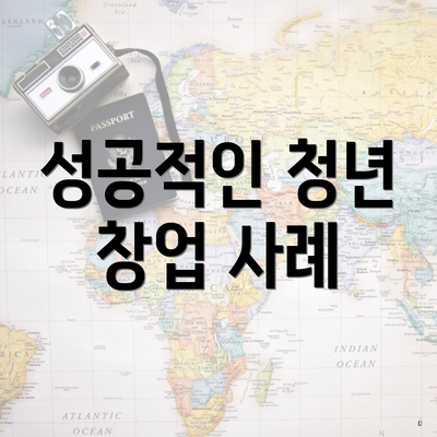 성공적인 청년 창업 사례