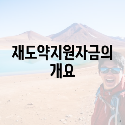 재도약지원자금의 개요