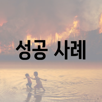 성공 사례