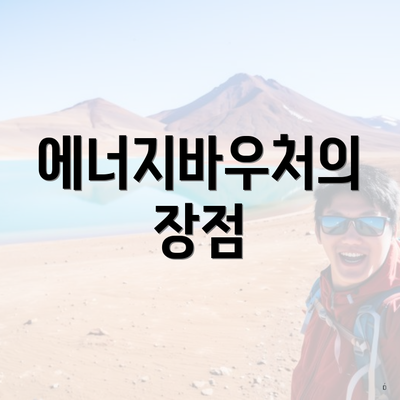 에너지바우처의 장점